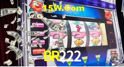 Tela de boas-vindas e lobby de jogos do aplicativo BR222